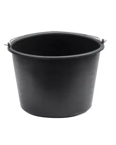 ATOOLS Ведро строительное пластмассовое, 20л, черное, 26823