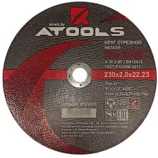 Круг отрезной по металлу ATOOLS  230Х2,5Х22ММ
