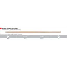 ATOOLS Черенок деревянный (сосна), лакированный, для метлы, d=28мм х 140см, AT6528 (PL)