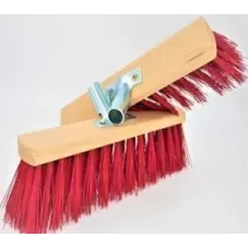 ATOOLS Метла синтетическая для улицы 400мм, металлический держатель, без черенка, AT6541, (PL)