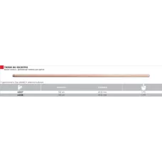 ATOOLS Черенок деревянный (бук), для метлы, с резьбой, d=22мм x 120см, AT6557 (PL)
