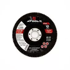 Круг лепестковый торцевой 125*22,2 ATOOLS PROFI