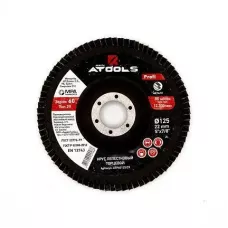 Круг лепестковый торцевой 125*22,2 ATOOLS PROFI