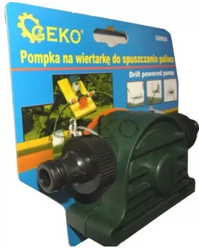 Насос-насадка на дрель для слива топлива  GEKO G00930