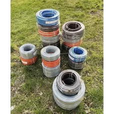 ATOOLS Шланг поливочный "GRAYBOS+", 3/4" 20м, 4-сло ПВХ, серый, -10/+60°С, устк УФ-лучам, раб./макс. дав 8/24