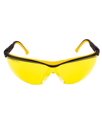 Очки защитные (поликарбонат, желтые, покрытие super, мягкий носоупор, регулировка дужек)