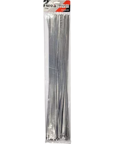 YT-70568 Стяжки (хомуты) стальные 4,6х550мм, 100 шт, YATO