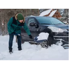 Лопата для уборки снега автомобильная, FACHMANN