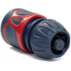 Коннектор для шланга быстросъёмный с аквастопом 1/2", FACHMANN