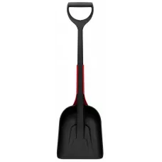 Лопата автомобильная со скребком, FACHMANN