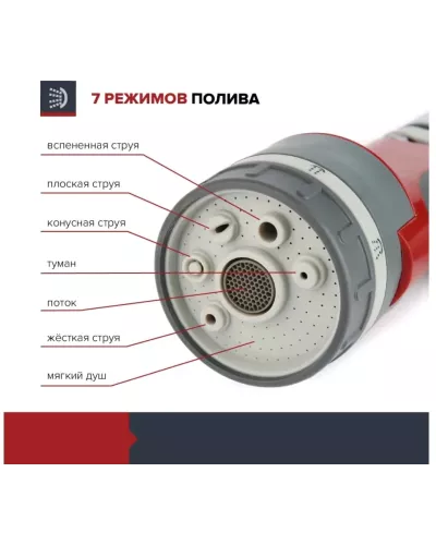 Пистолет-распылитель 7-режимный серии Experte