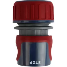 Коннектор для шланга 3/4" с аквастопом серии Experte, FACHMANN