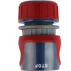 Коннектор для шланга с аквастопом 1/2" серии Experte, FACHMANN