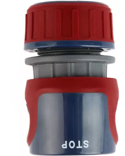 Коннектор для шланга с аквастопом 1/2