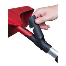 Скребок для уборки снега с крыши с телескопической рукояткой