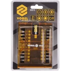Биты в наборе с битодержателем  (21пр.) "Vorel"