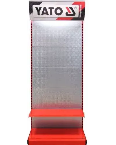 Стенд выставочный YATO с подсветкой 58х99х230см.(ГхШхВ) + 60 крючков