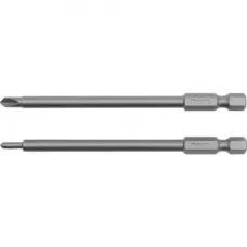 Биты TRI-WING #0, #1 1/4"х100мм (2шт) S2 HRC58-62 "Yato"