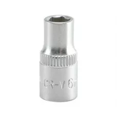 Головка торцевая 1/4" 6гр.  4мм L25мм CrV "Yato"