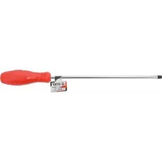 Отвертка шлицевая магнитная 6х250мм CrV 6150 "Yato"