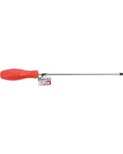 Отвертка шлицевая магнитная 6х250мм CrV 6150 