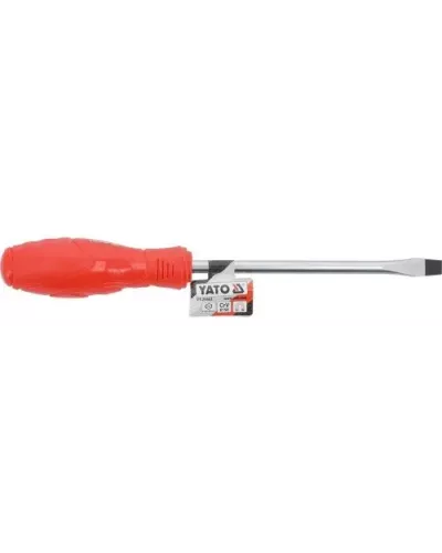 Отвертка шлицевая магнитная 8х150мм CrV 6150 