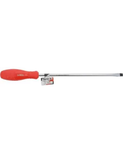 Отвертка шлицевая магнитная 8х250мм CrV 6150 