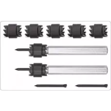 Сверла по металлу спиральные для высверливания точечной сварки 8, 10мм. (набор 9пр.) "Yato"