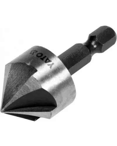 Сверло конусное зенкер d20.5мм L45мм хвостовик HEX 