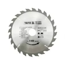 Диск пильный по дереву 200/30 24T с твердосплавными напайками "Yato"