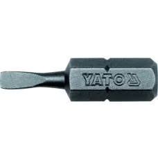 Бита 3,0мм 1/4"х25мм (50шт) S2 HRC58-62 "Yato"