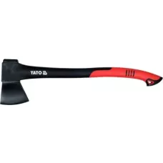 Топор c фиберглассовой ручкой 1400гр., 60см., 47-55 HRC "Yato"