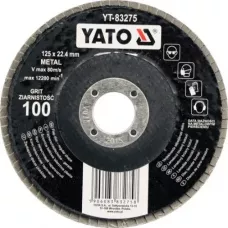 Круг лепестковый 125мм  Р40 "Yato"