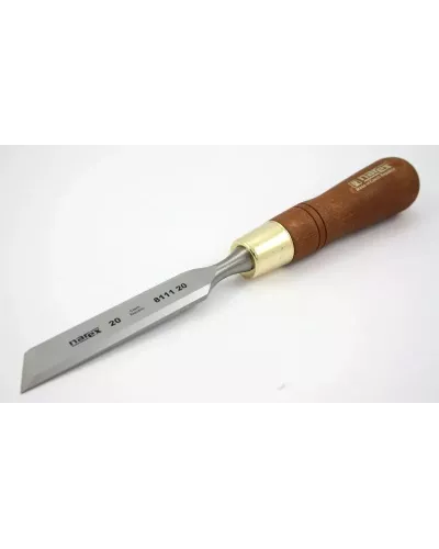 Косая правая стамеска с ручкой NAREX WOOD LINE PLUS 20 мм 811120