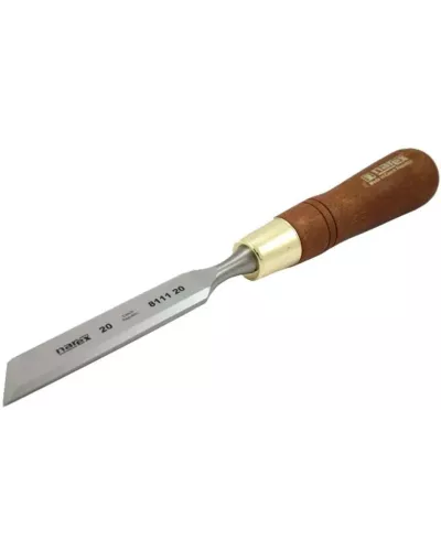 Косая правая стамеска с ручкой NAREX WOOD LINE PLUS 20 мм 811120