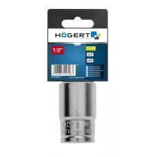 Торцевая головка шестигранная 1/2″, 17 мм, сталь CrV, DIN 3124 HT1A217