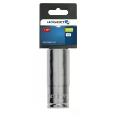 Торцевая головка шестигранная  1/2“, глубокая, CrV, 
8 мм, DIN 3124 HT1A258