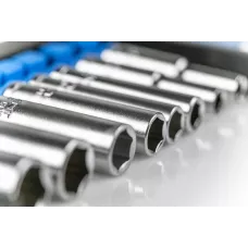 Набор головок глубоких шестигранных 50 мм 1/4″, 8 шт. HT1A886