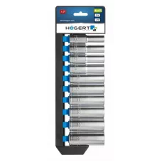 Набор головок глубоких шестигранных 76 мм, 1/2″, 10 шт. HT1A888