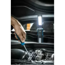 Фонарь светодиодный,  раскладной, 400 люмен, магнит, USB, POWER BANK HT1E407