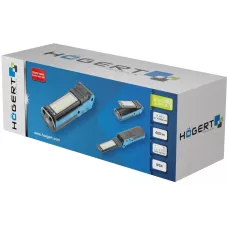 Фонарь светодиодный,  раскладной, 400 люмен, магнит, USB, POWER BANK HT1E407