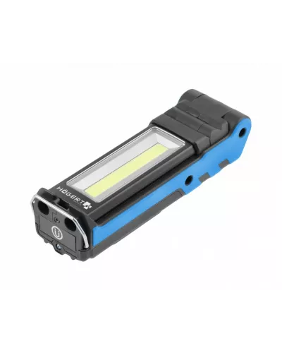 Фонарь светодиодный,  раскладной, 400 люмен, магнит, USB, POWER BANK HT1E407