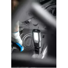 Фонарь светодиодный с базой 550 люмен, магнит, USB, POWER BANK HT1E408