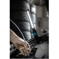 Фонарь светодиодный 400 люмен, на магнитном шарнире, USB HT1E409