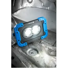 Светодиодный аккумуляторный фонарь 1150 люмен, USB, POWER BANK HT1E430