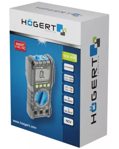 Цифровой мультиметр с технологией 
SMART HT1E601