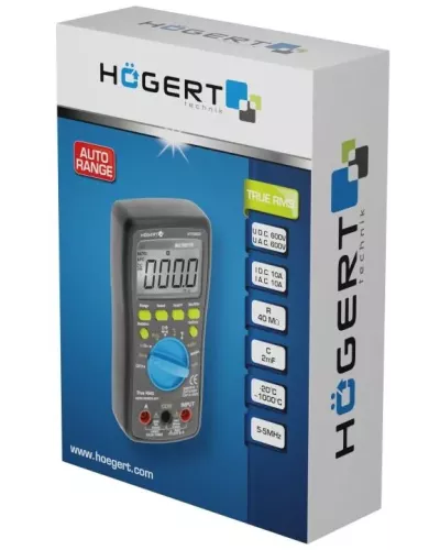 Цифровой мультиметр AUTO RANGE HT1E603