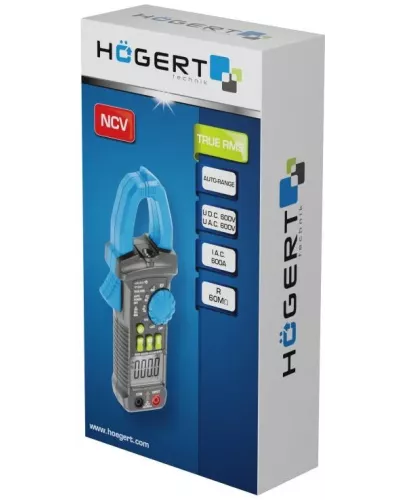 Цифровой мультиметр с токовыми клещами HT1E620