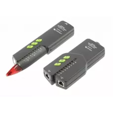 Тестер интернет-кабелей RJ45 и телефонных кабелей RJ11 HT1E640