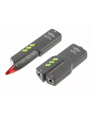 Тестер интернет-кабелей RJ45 и телефонных кабелей RJ11 HT1E640